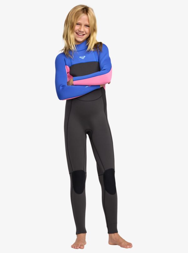 Roxy Mädchen 2/2 Prologue Springsuit - Neoprenanzug Mit Kurzen Ärmeln - Schnelltrocknend Für Surf & Wassersport