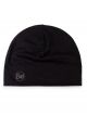 Buff Merino Lightweight Beanie - Solid Black